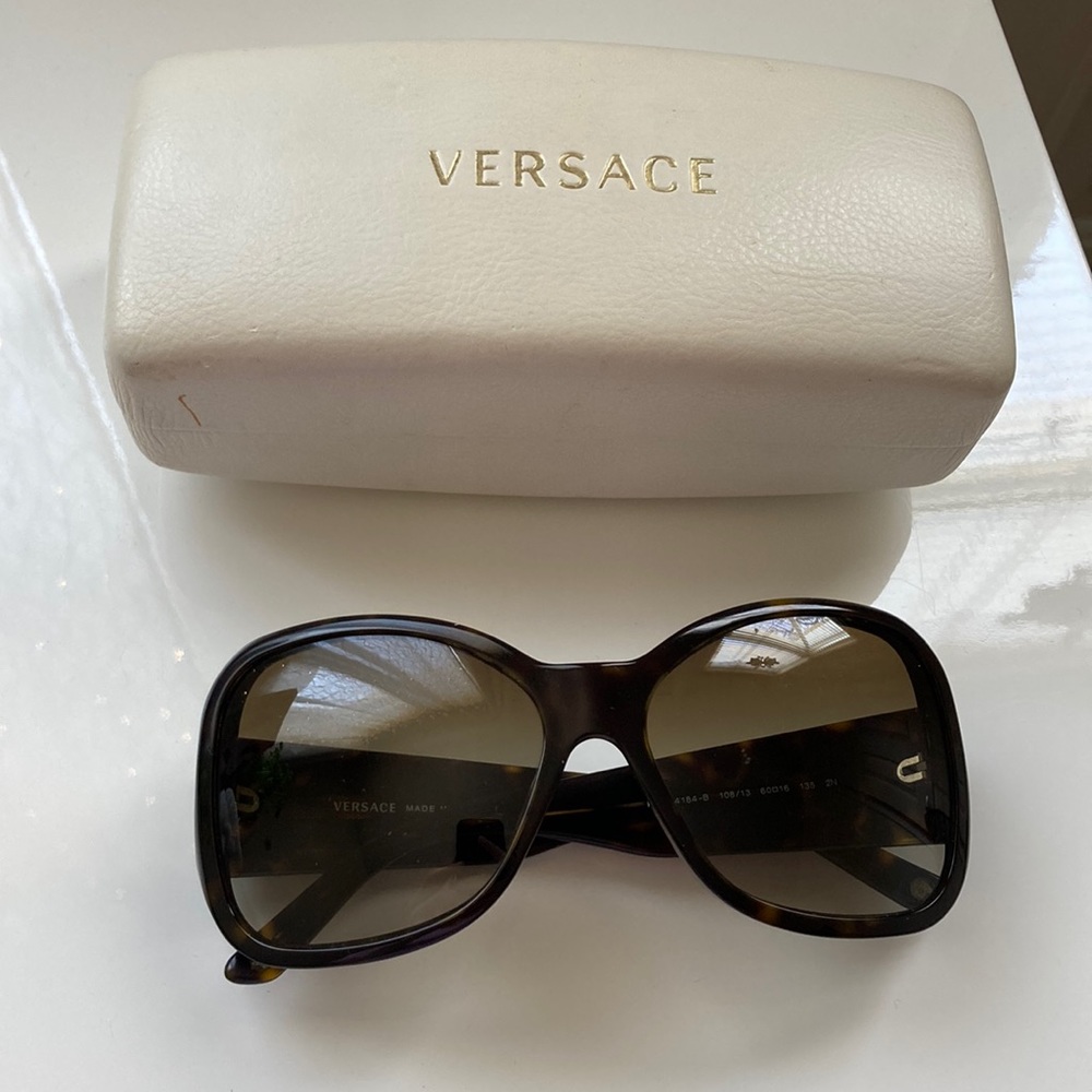 Authentic Versace Tortoise Sunglassees